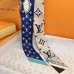Louis Vuitton Scarf Small scarf decorate the bag scarf strap #A48594