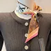 Louis Vuitton Scarf Small scarf decorate the bag scarf strap #A48595