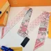 Louis Vuitton Scarf Small scarf decorate the bag scarf strap #A48596