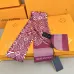 Louis Vuitton Scarf Small scarf decorate the bag scarf strap #A48597