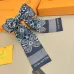 Louis Vuitton Scarf Small scarf decorate the bag scarf strap #A48597