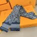 Louis Vuitton Scarf Small scarf decorate the bag scarf strap #A48597