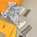 Louis Vuitton Scarf Small scarf decorate the bag scarf strap #A48597