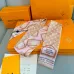 Louis Vuitton Scarf Small scarf decorate the bag scarf strap #A48598