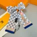 Louis Vuitton Scarf Small scarf decorate the bag scarf strap #A48599