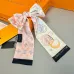 Louis Vuitton Scarf Small scarf decorate the bag scarf strap #A48600