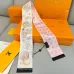 Louis Vuitton Scarf Small scarf decorate the bag scarf strap #A48600