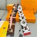 Louis Vuitton Scarf Small scarf decorate the bag scarf strap #A48602