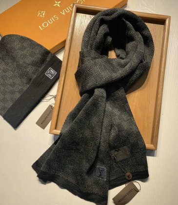 Brand L Wool knitted Scarf and cap #999909586