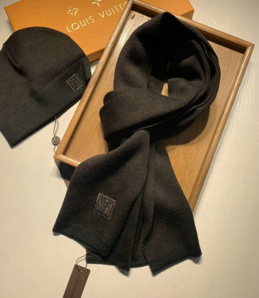 Louis Vuitton Wool knitted Scarf and cap #999909589