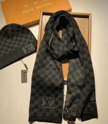 Brand L Wool knitted Scarf and cap #999909591
