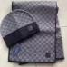 Louis Vuitton Wool knitted Scarf and cap #A44804