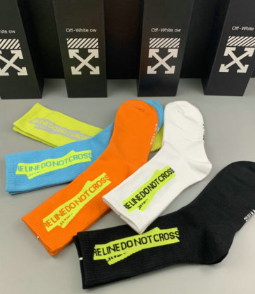 Brand OFF WHITE socks (5 pairs) #999902051