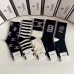 Chanel socks Five pairs per box #A51571