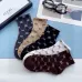 Gucci Striped Cotton Crew Socks with Logo #A45586