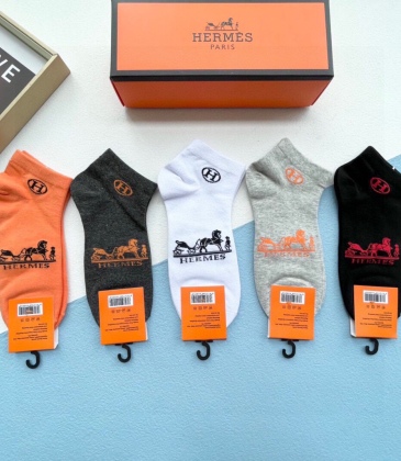 Hermes socks (5 pairs) #A24144