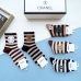High quality  classic fashion design cotton socks hot sell brand CHANEL socks for  women and man 5 pairs #999930296