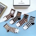 High quality  classic fashion design cotton socks hot sell brand CHANEL socks for  women and man 5 pairs #999930296
