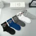 Versace Striped Cotton Crew Socks with Logo #A45587