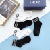 Wholesale high quality  classic fashion design cotton socks hot sell brand Dior socks for  women and man 5 pairs #999930294
