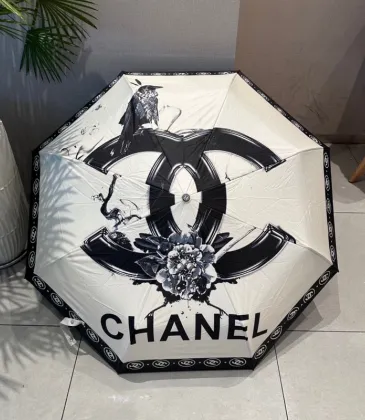 CHANEL Three fold automatic folding umbrella #A26264