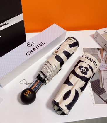 Chanel Three fold automatic folding umbrella #A34670