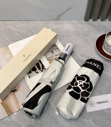 Chanel Three fold automatic folding umbrella #A34679