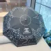 Chanel Three fold automatic folding umbrella #A34689
