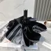 Dior 2024 Summer New Folding Umbrella Black Coating for Sun Protection #A38986