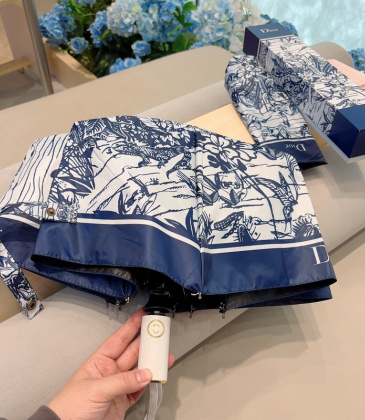 Dior Three fold automatic folding umbrella #A34797