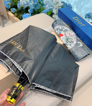 Dior Three fold automatic folding umbrella #A34798