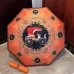 Hermes Three fold automatic folding umbrella #A34819