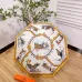 Hermes Three fold automatic folding umbrella #A34821
