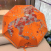 Hermes Three fold automatic folding umbrella #A34829