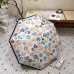 Tory Burch Three fold automatic folding umbrella #A34693