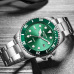 Green Black Water Ghost Waterproof Calendar Men's Watch Strong Luminous Steel Band Quartz Watch #99116350