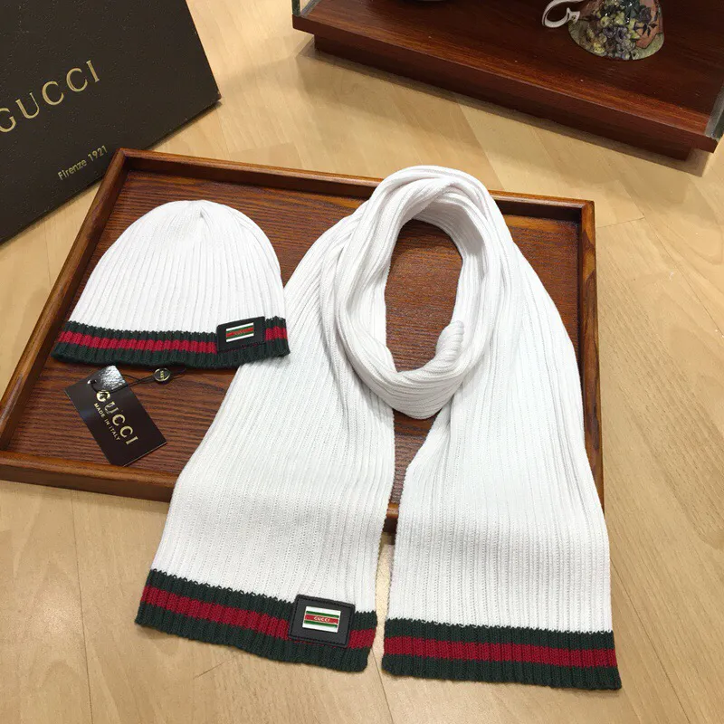 white gucci winter hat