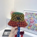 2021 Gucci GGMulticolor double-sided fisherman hat #99903855