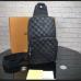Louis Vuitton AAA black Backpack #9111122