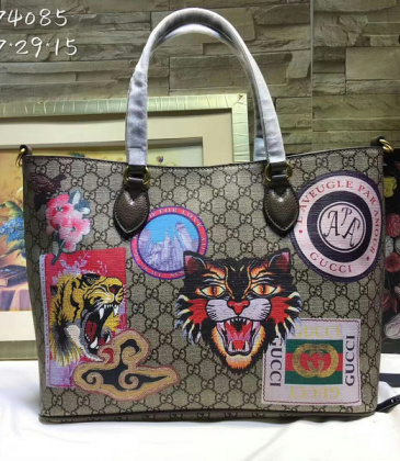  Super AAAA  Courrier handbag Alessandro Michele Animal pattern 37x29x18cm #999059