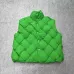 BV Woven Unisex Down Vests Green/Black/Skyblue #999930816