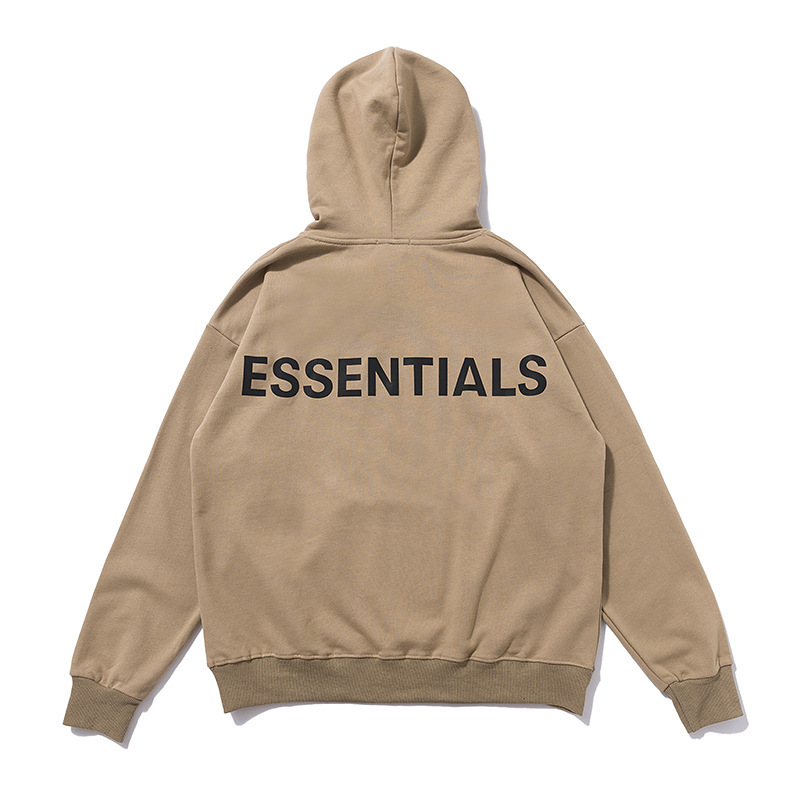 fog essentials hoodie beige
