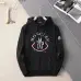 Moncler Hoodies for Men Black/White #A47065
