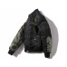 New camouflage pattern five pointed star cardigan zipper cotton padded Bape Jackets #99900429