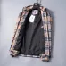 Burberry Men's Checkered Hooded Jacket #A54239