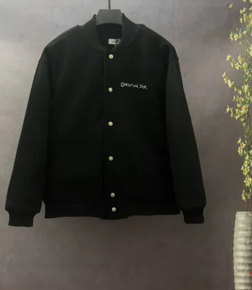 Dior jackets for men High quality embroidery catwalk edition #A53775