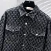 Gucci Jackets for MEN GG denim jacquard jacket Black/Blue #A53765