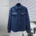 Gucci Jackets for MEN GG denim jacquard jacket Black/Blue #A53765