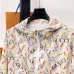 Gucci Luxury Brand Signature Pattern Hooded Jacket - Lightweight UV Protection #A53150