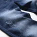 2021 new men's jeans blue stretch European and American personality zipper decoration jeans trendy men #99905875